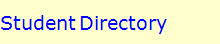 Student Directory